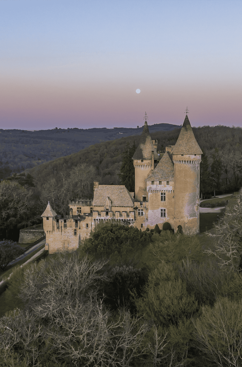 Gîtes avec vue sur château à Sarlat